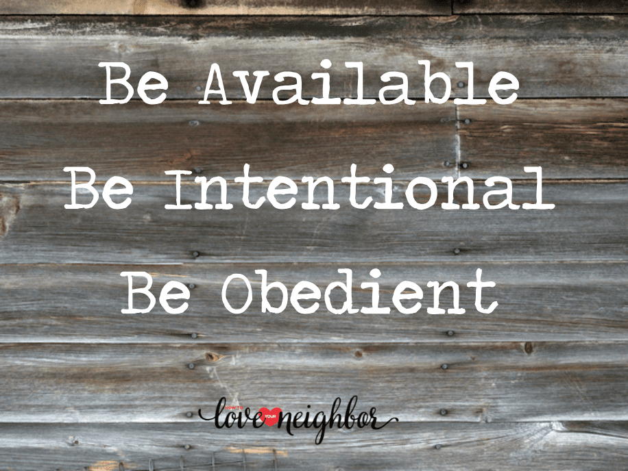 be available