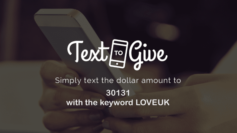 text to give